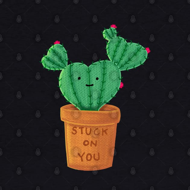 I'm stuck on you Cactus by GiveMeThatPencil